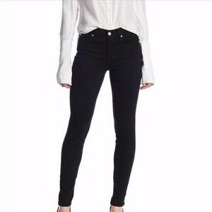 7 For All Mankind Roxanne Skinny Jeans Black 27